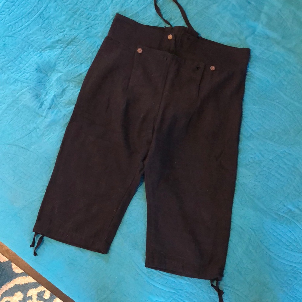 Black pirate breeches